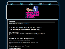 Tablet Screenshot of monsterkonzert-bruchsal.de